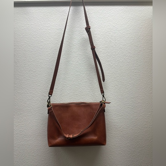 Madewell Brown Leather Crossbody Bag - Picture 3 of 8